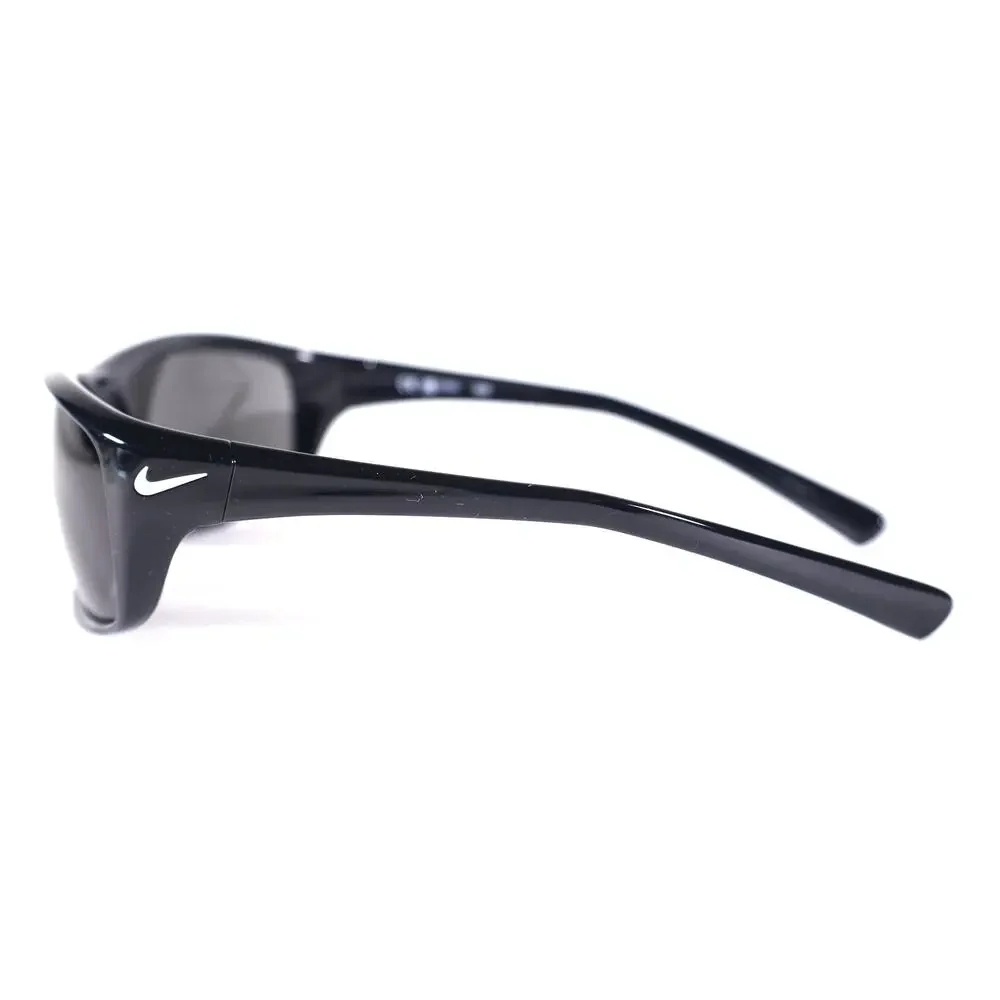 Nike Adrenaline Wraparound Sport Performance Mens Sunglasses-Black / Grey-NWT